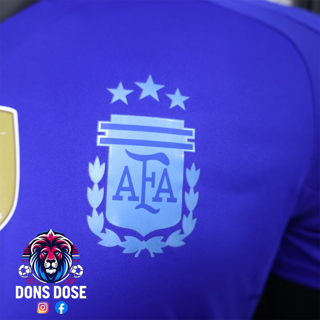 Camiseta de fútbol visitante de Argentina 2024