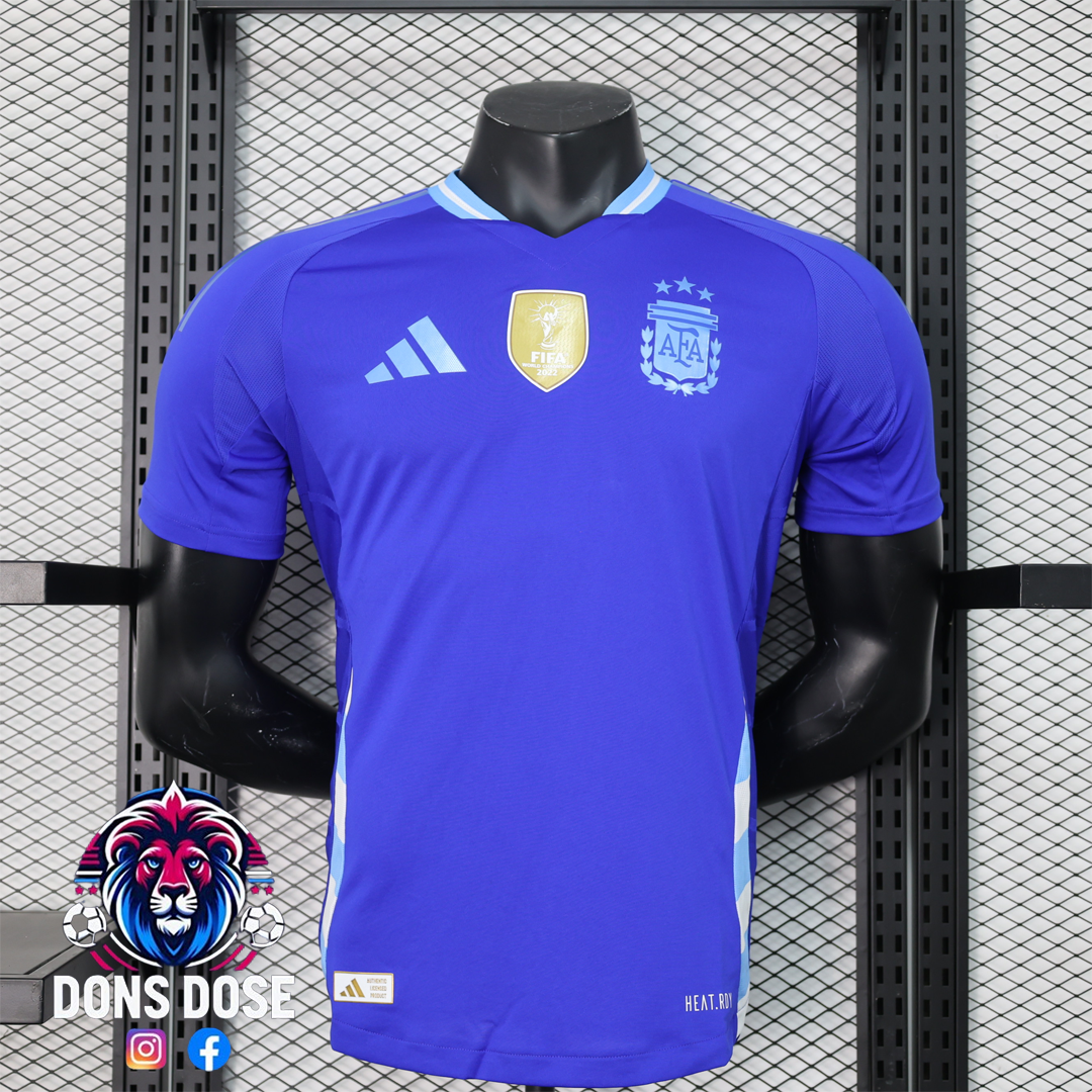 Camiseta de fútbol visitante de Argentina 2024
