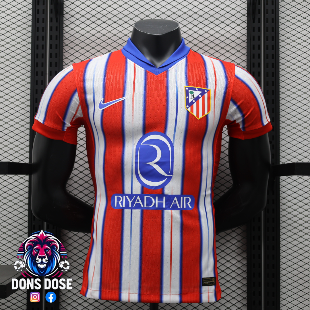 24/25 Atletico Madrid Home Player Jersey
