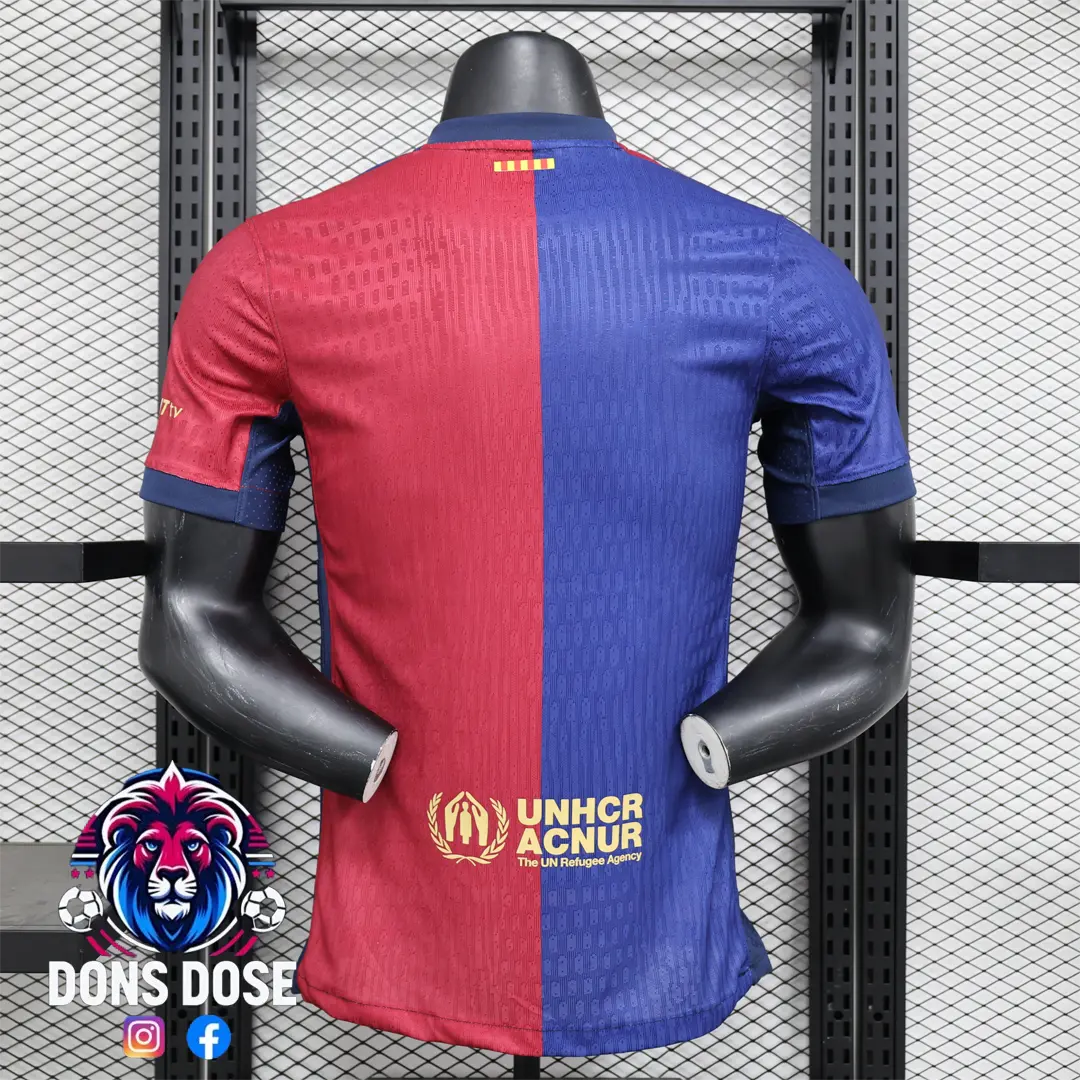 24/25 FC Barcelona Home Player Jersey Don's Dose