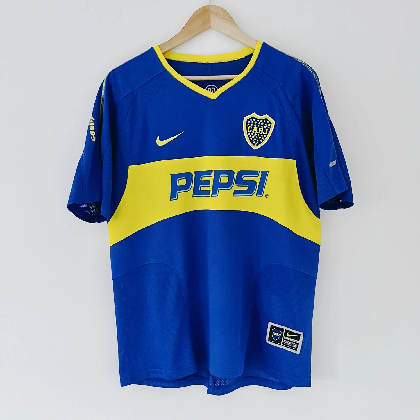 Retro Boca Juniors Shirt 2003-04 Home Jersey