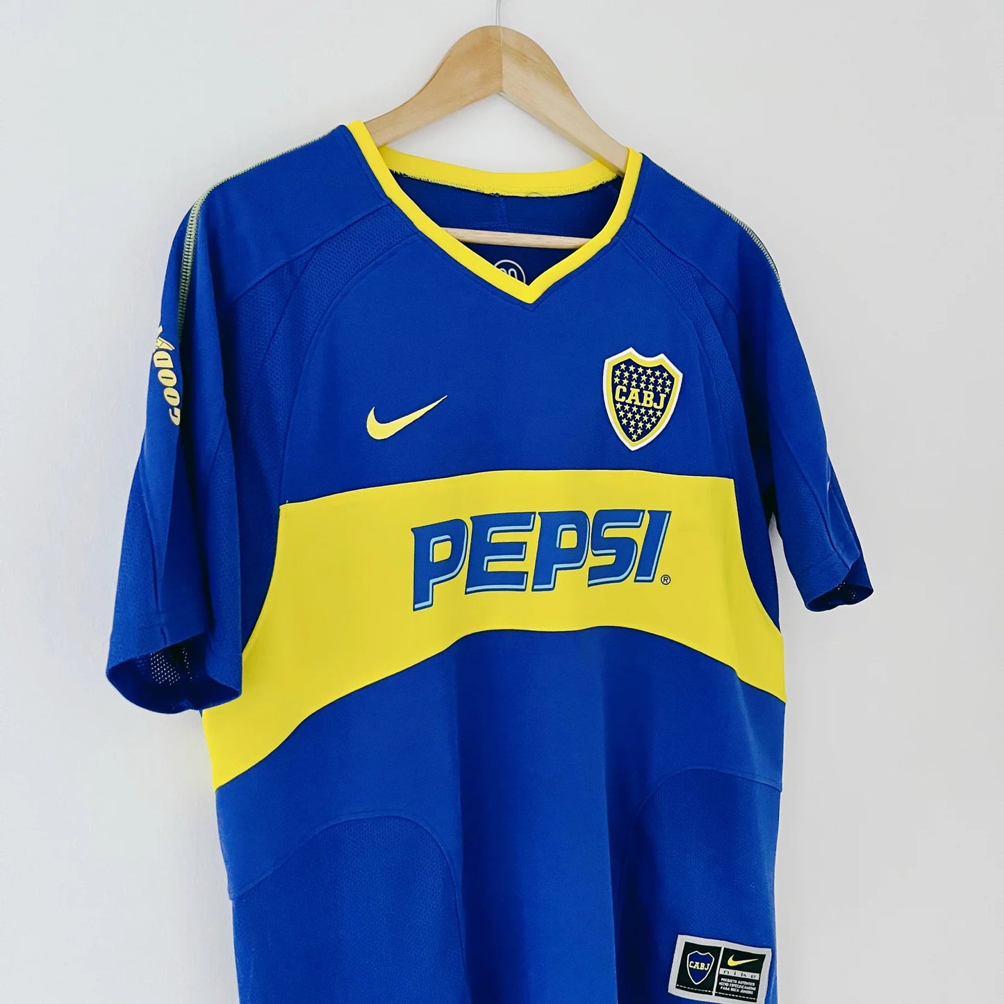 Retro Boca Juniors Shirt 2003-04 Home Jersey