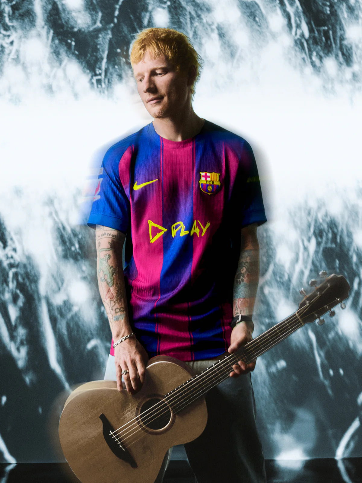Limited Edition Men's shirt FC Barcelona x Ed Sheeran 25/26 - Player's Edition