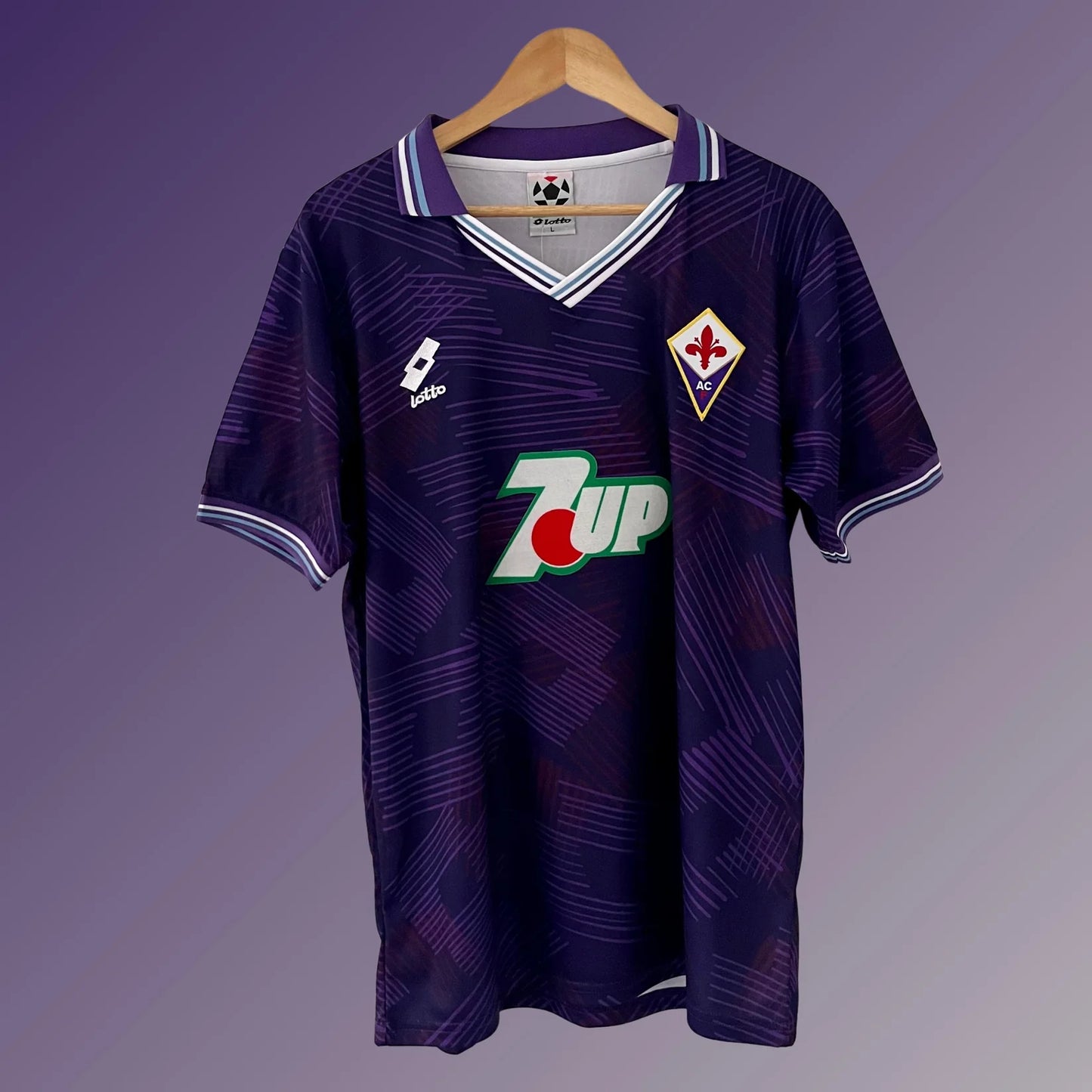 Retro Fiorentina Shirt 1991-93 Home Jersey