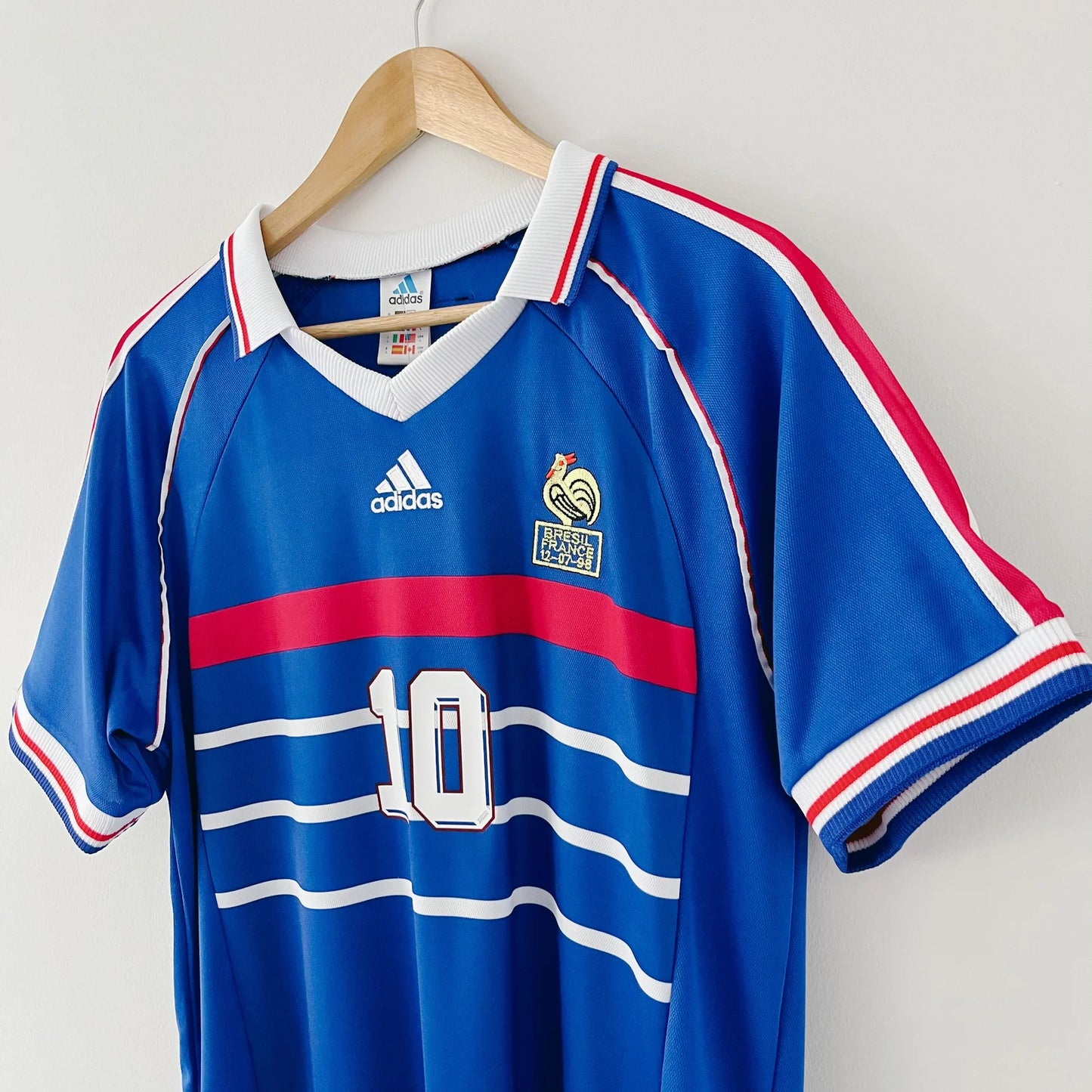 Retro France Shirt World Cup 1998 Home Jersey