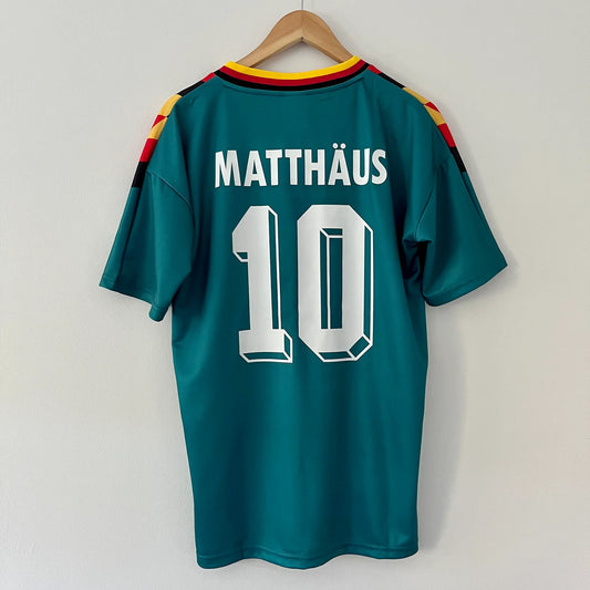 Camiseta retro de Alemania de visitante de la Copa del Mundo de 1994