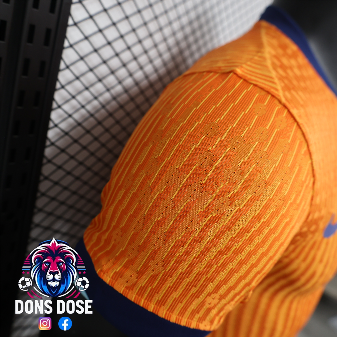 2024 Netherlands Home Player Jersey