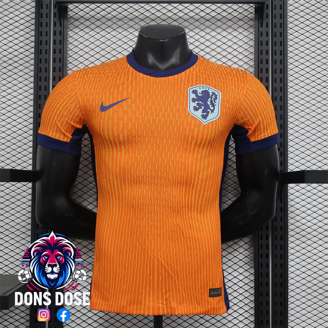 2024 Netherlands Home Player Jersey