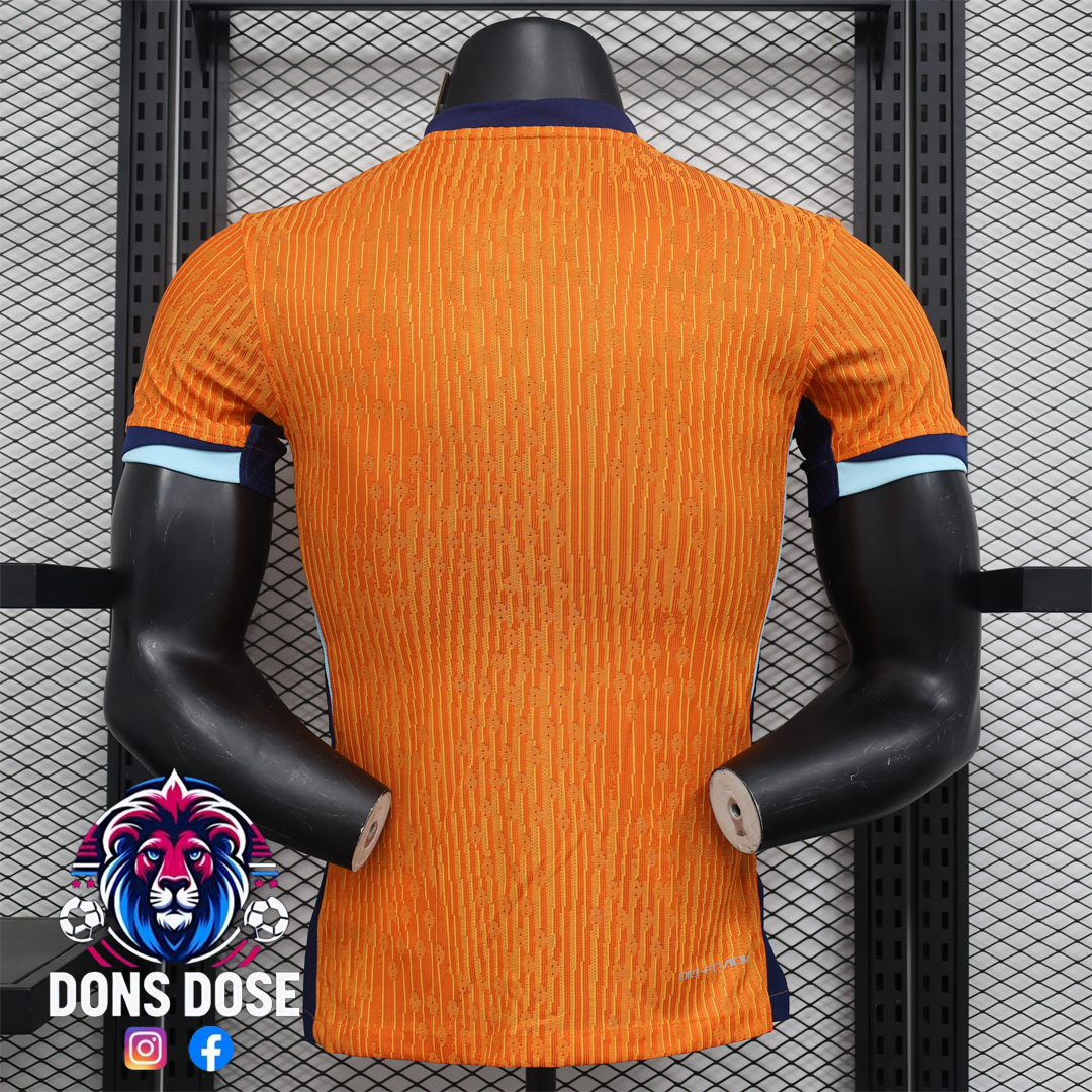 2024 Netherlands Home Player Jersey