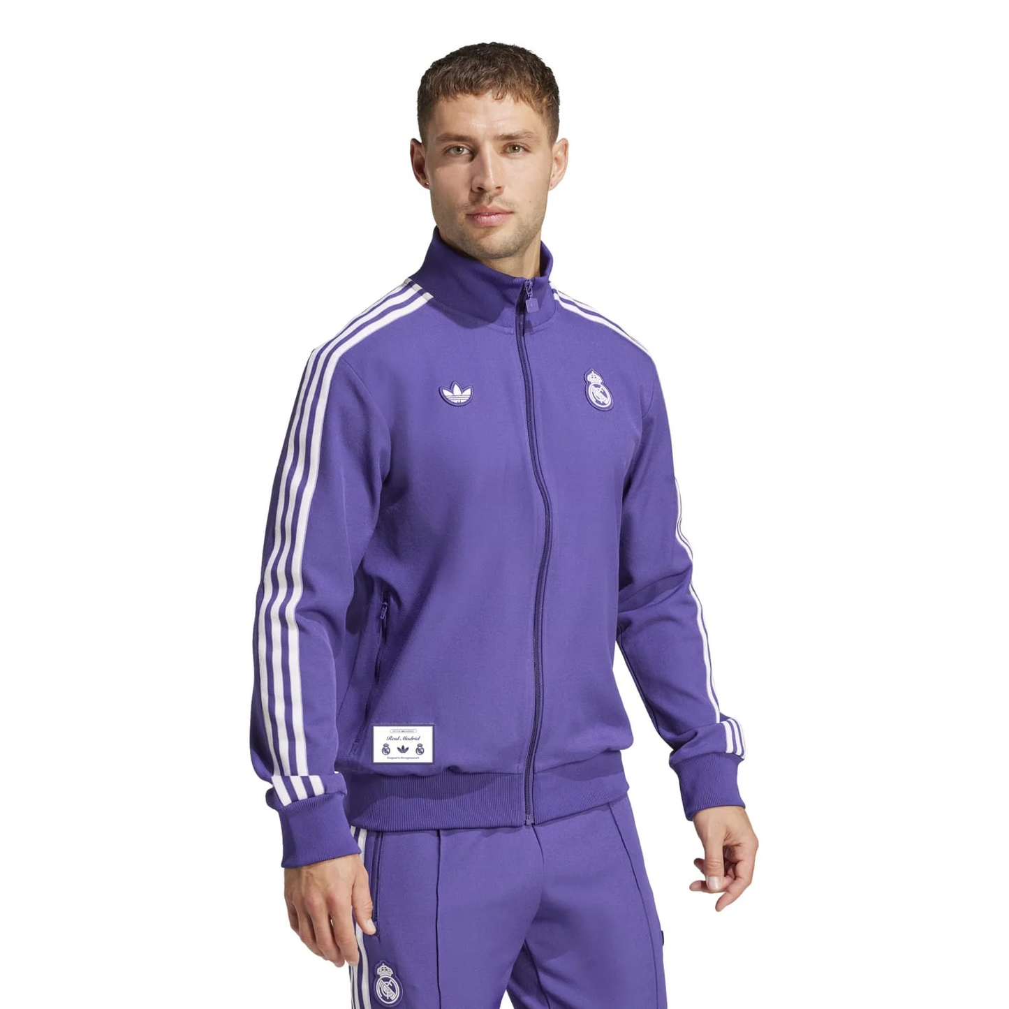 Real Madrid Terrace Icons Track Top 24/25 Purple