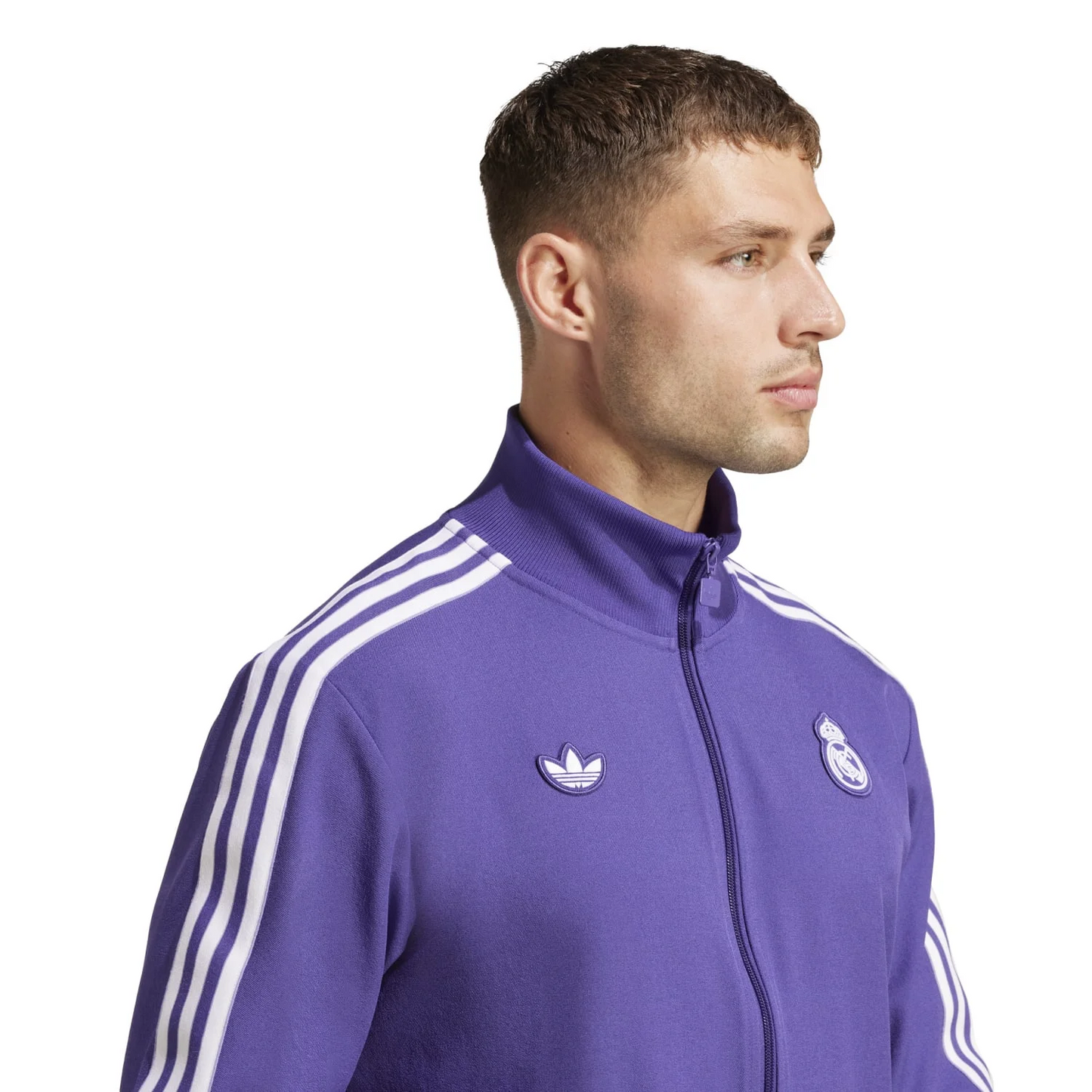 Real Madrid Terrace Icons Track Top 24/25 Purple