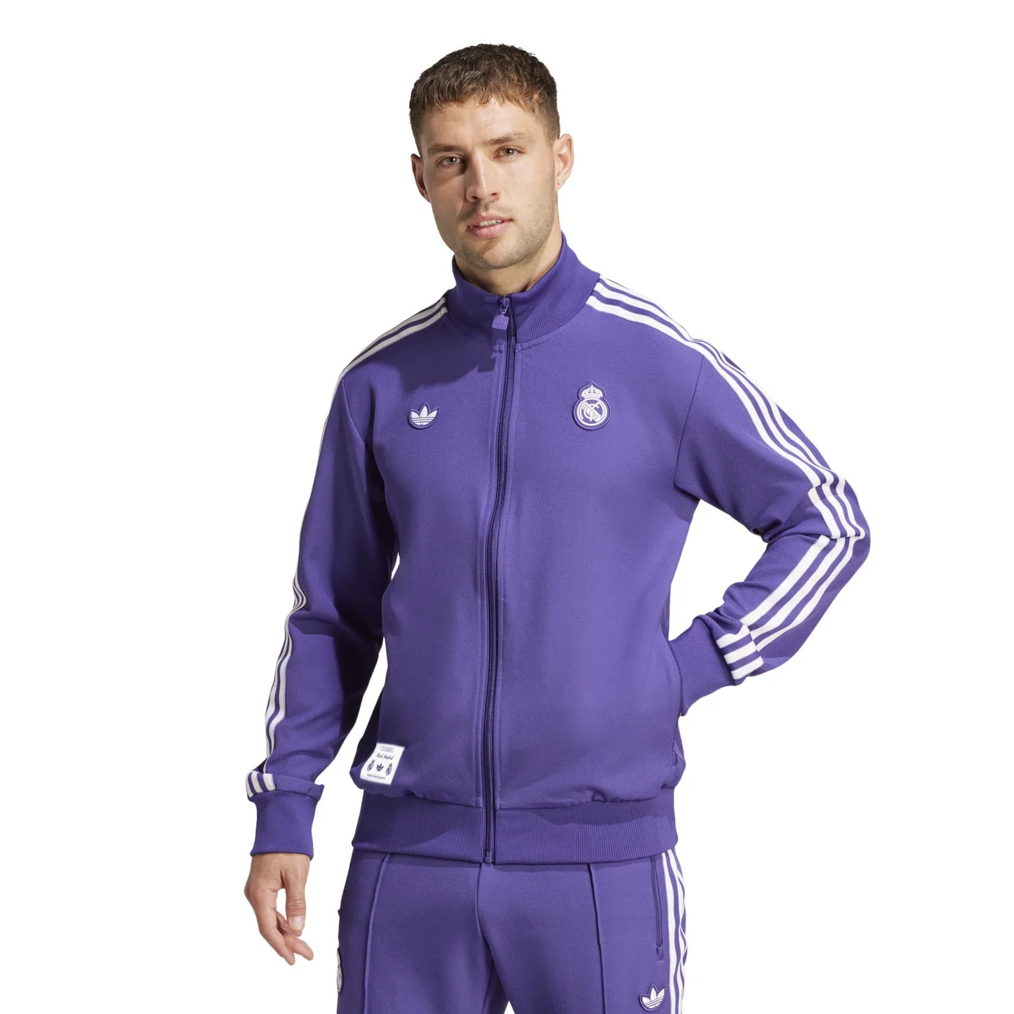 Real Madrid Terrace Icons Track Top 24/25 Purple
