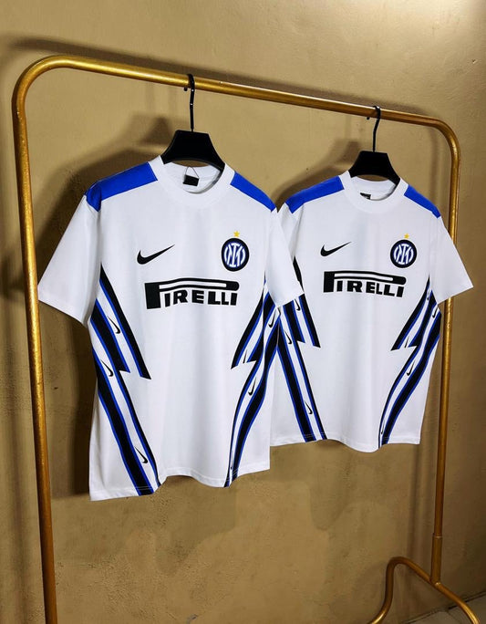Limited Edition: Inter Milan Retro T-Shirt - Black/White