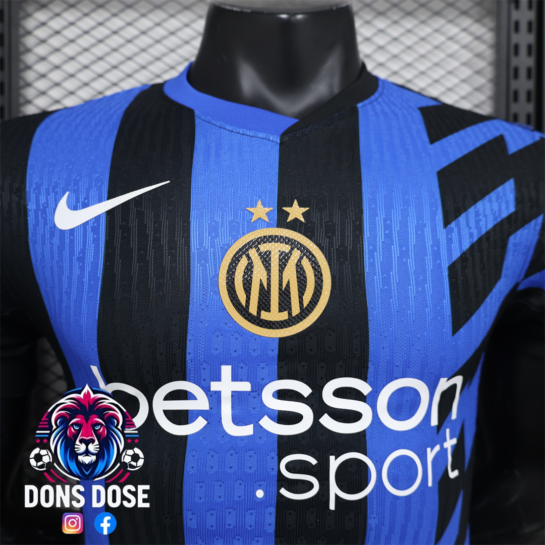 24/25 Inter Milan Home Player Jersey