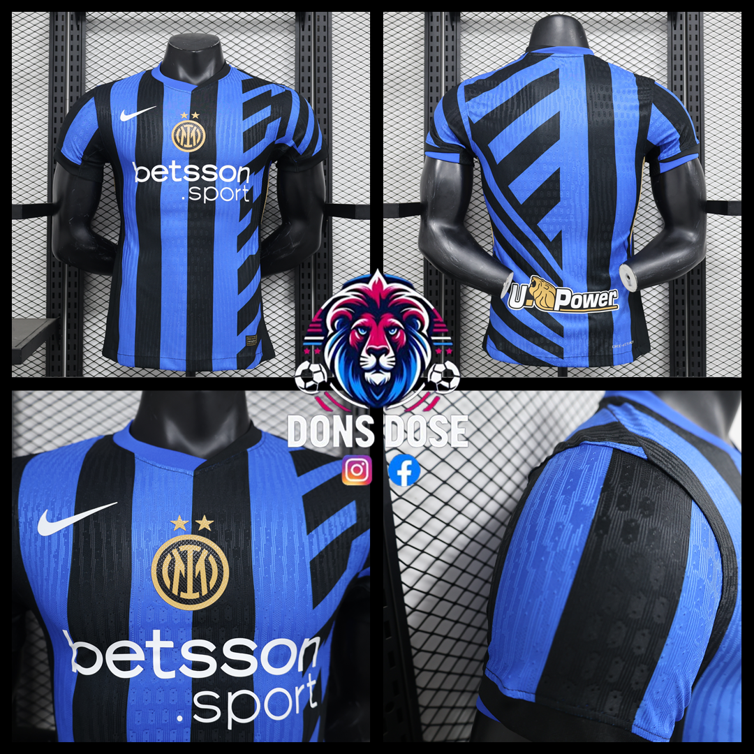 24/25 Inter Milan Home Player Jersey