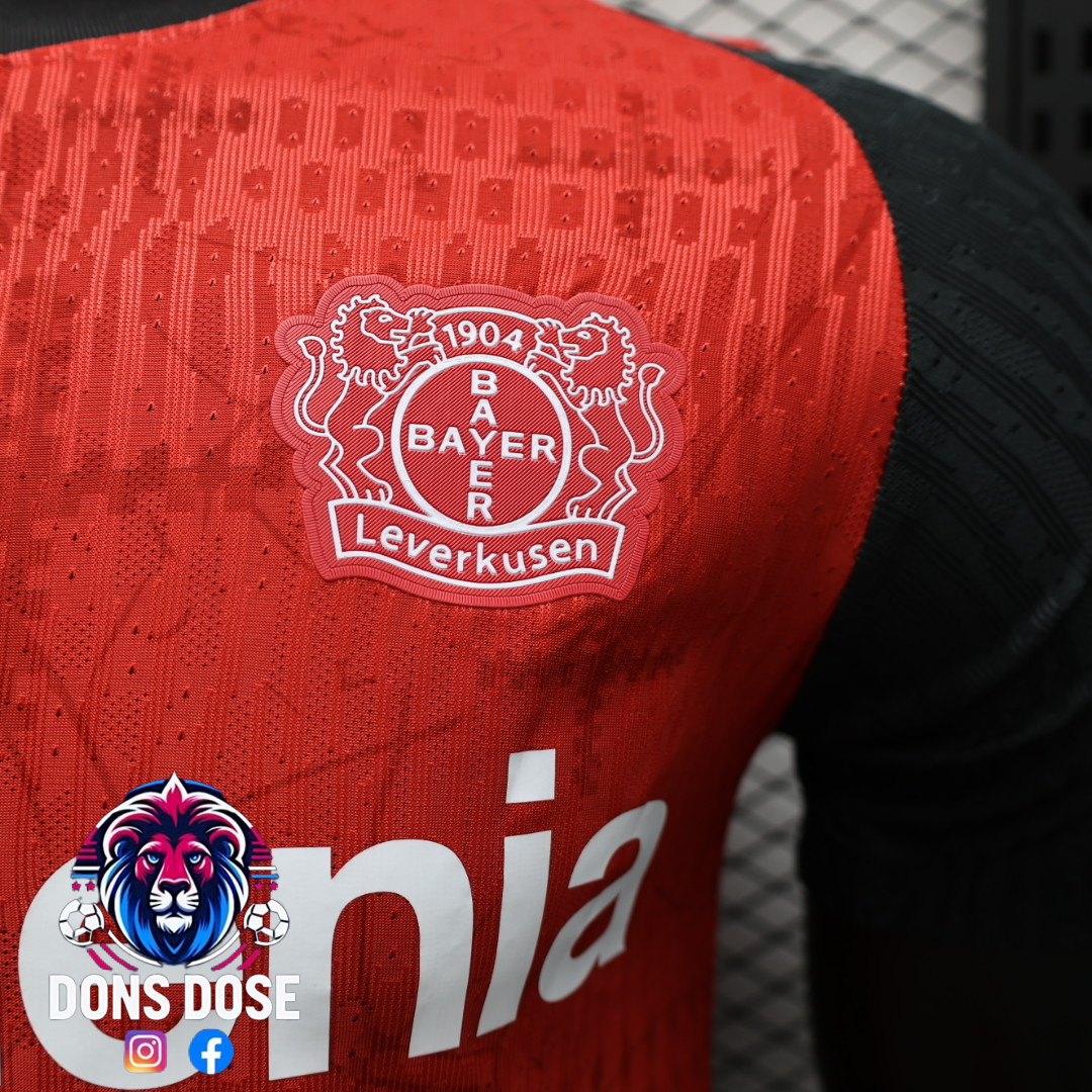 24/25 Bayer Leverkusen Home Player Jersey