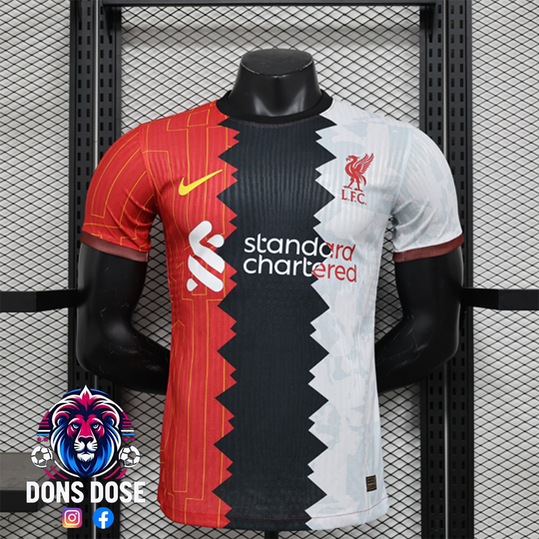 Camiseta de fútbol de edición especial del Liverpool Trio