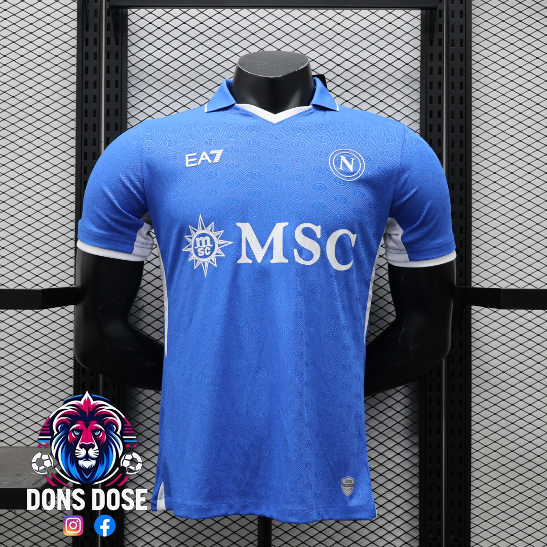Camiseta de fútbol local del Napoli 24/25