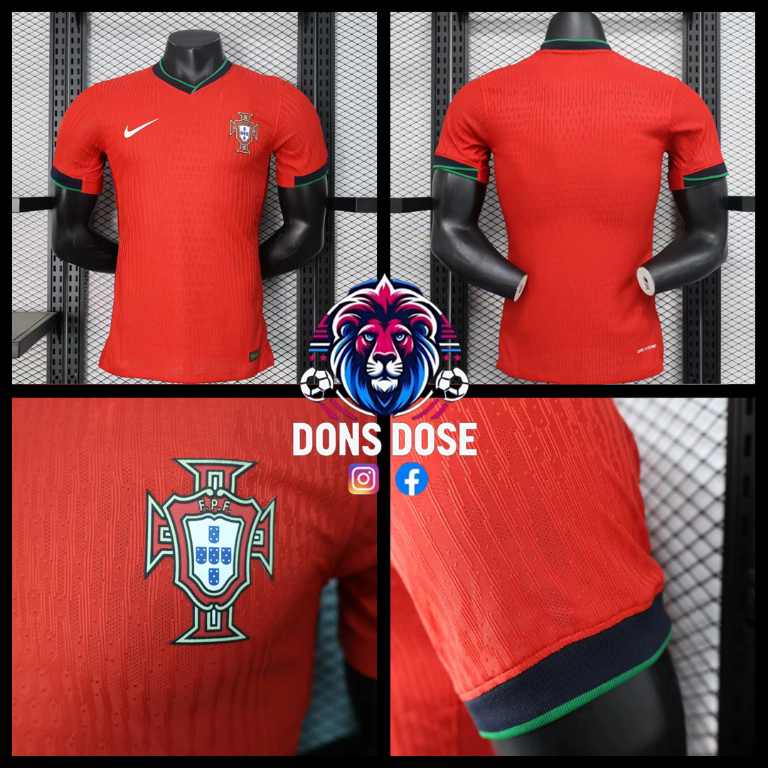 Camiseta de fútbol local de Portugal 2024