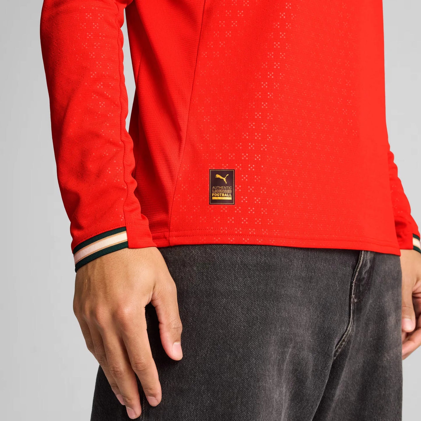 Portugal 2025 Home Long-Sleeve Jersey FV