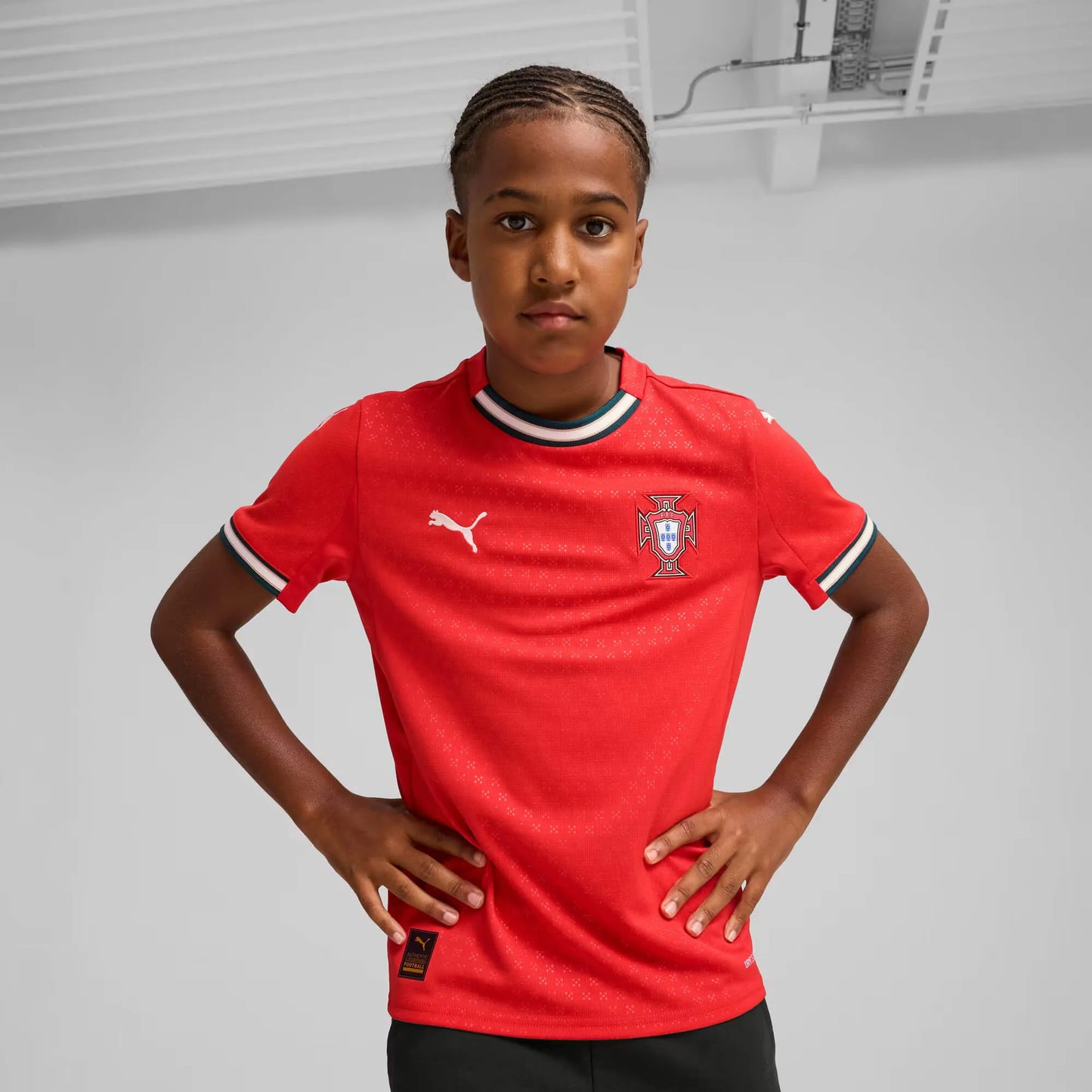 Kids Portugal Home Kit Jersey+Shorts 2025