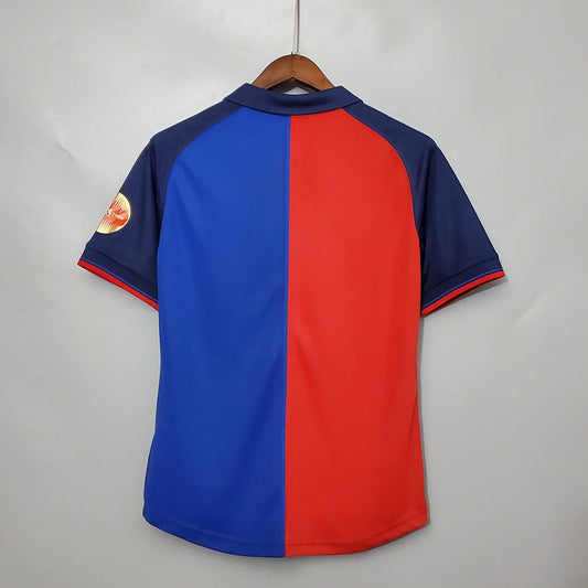 Retro FC Barcelona 100 Year Anniversary Home Jersey