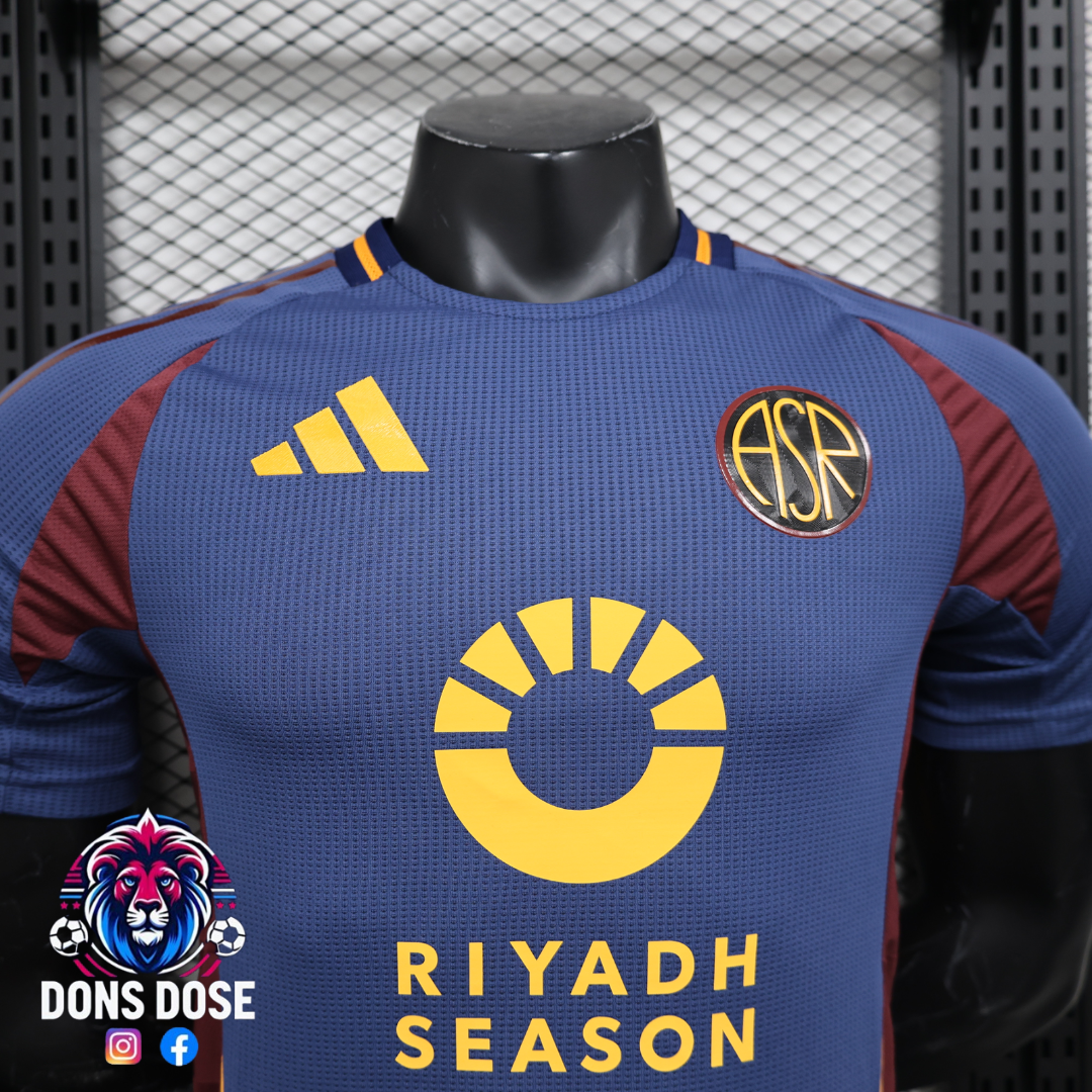 24/25 AS Roma Away Player Jersey
