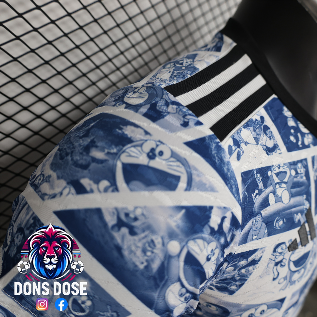 Camiseta de fútbol de edición especial con dibujos animados de Japón