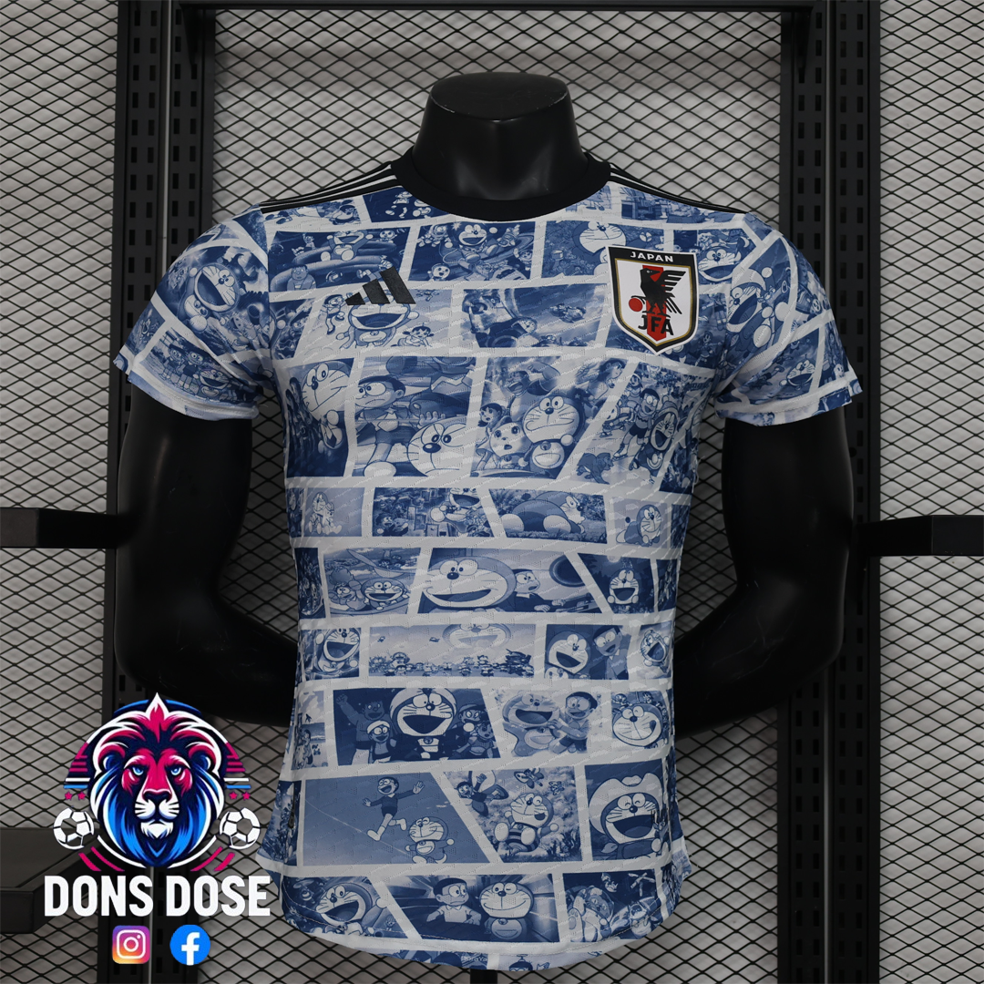 Camiseta de fútbol de edición especial con dibujos animados de Japón