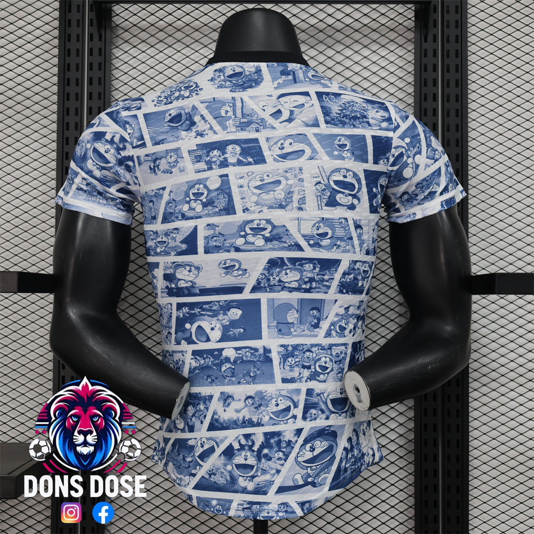 Camiseta de fútbol de edición especial con dibujos animados de Japón