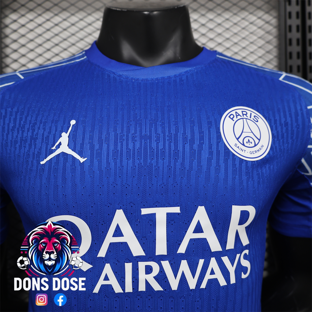 Camiseta de fútbol edición especial azul del PSG