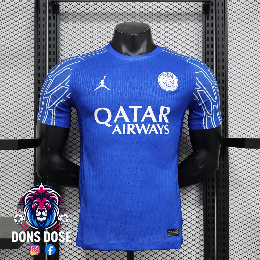 Camiseta de fútbol edición especial azul del PSG