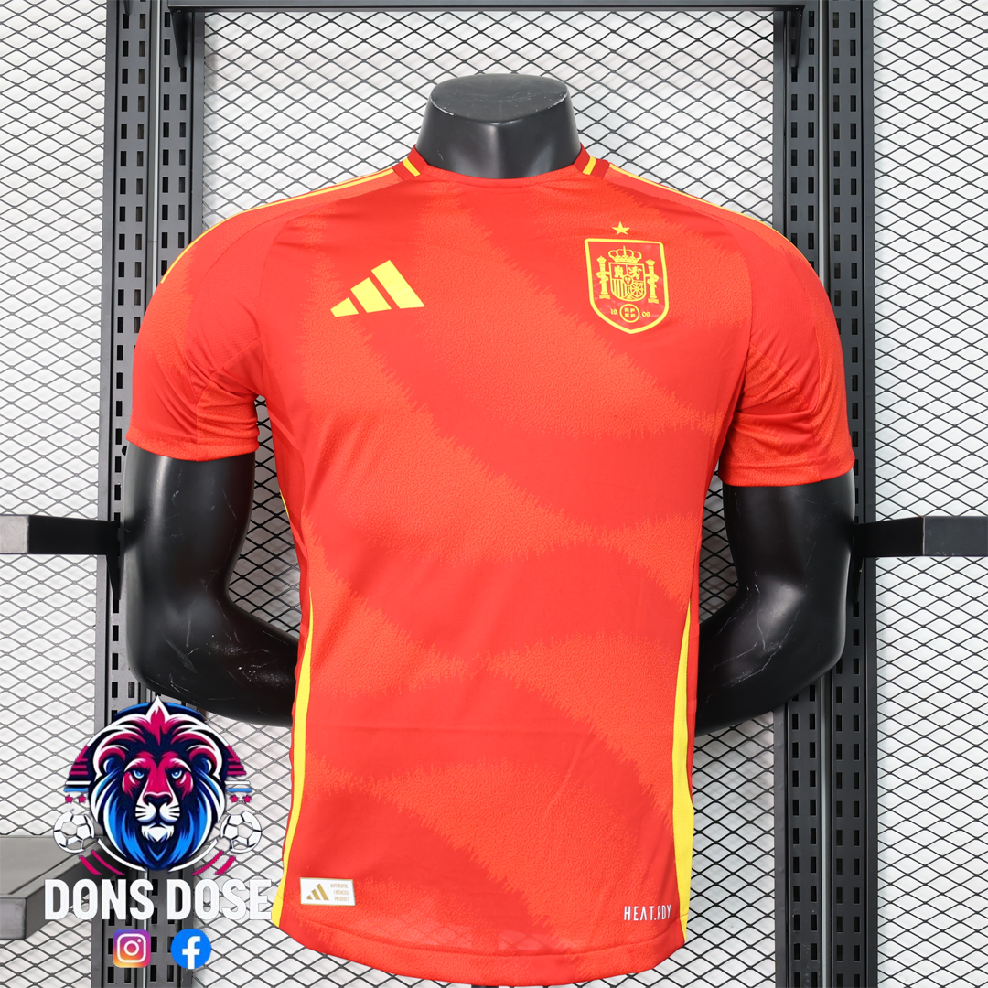 2024 Spain Home Player Jersey