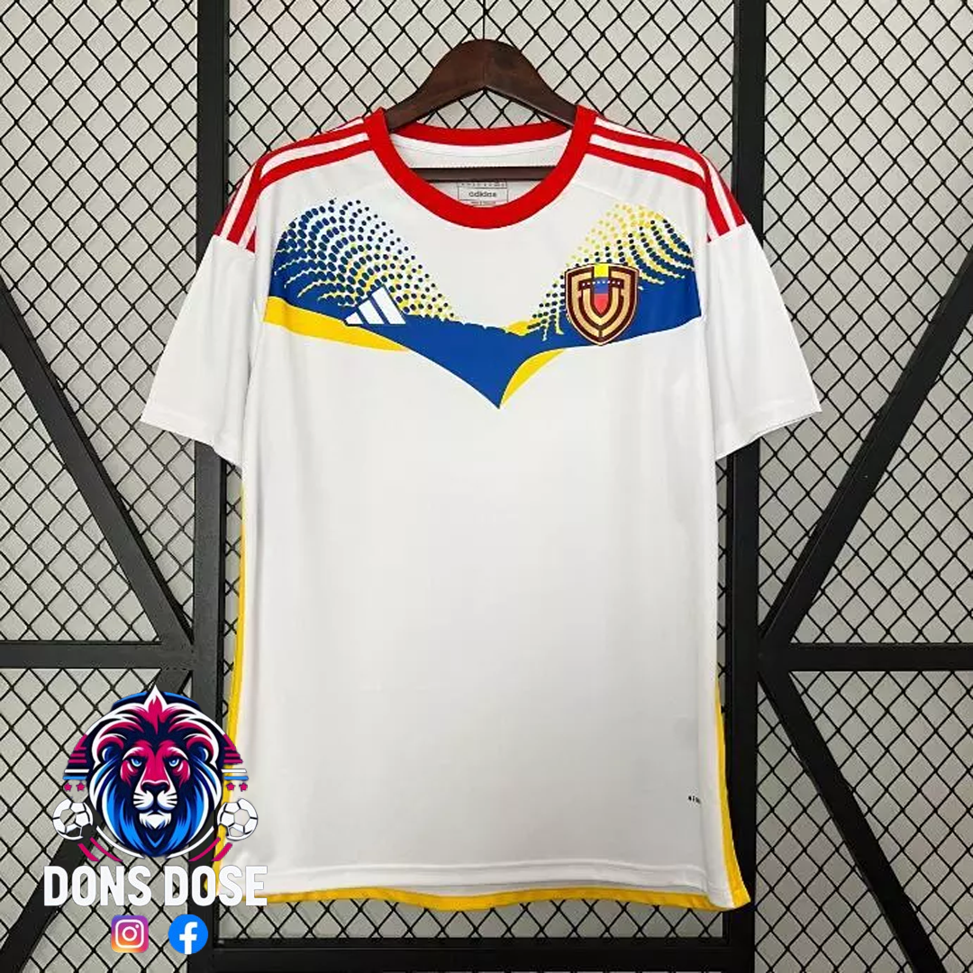 Camiseta de fútbol de visitante de Venezuela 2024