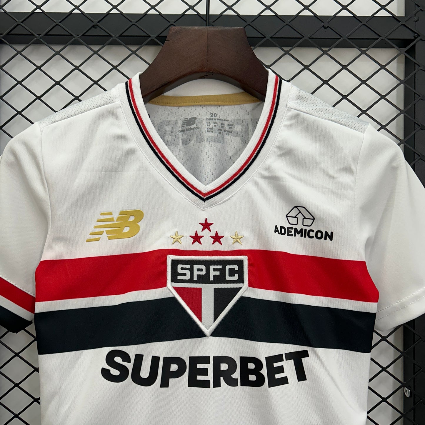 25/26 Sao Paulo Home Kids Size Jersey