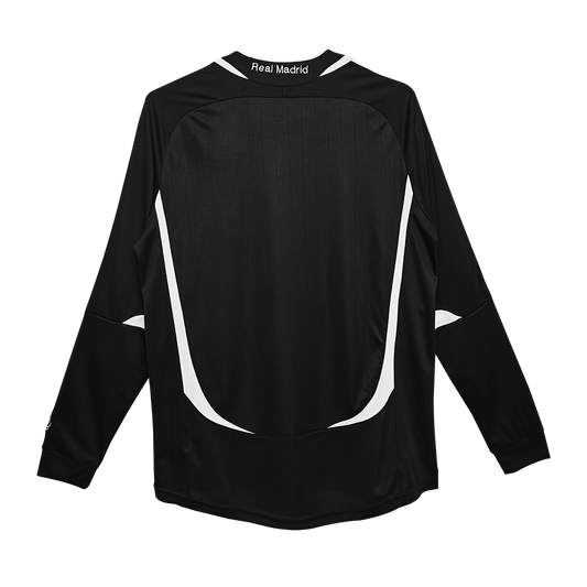 Retro Real Madrid Away Long Sleeve Jersey 2006/07
