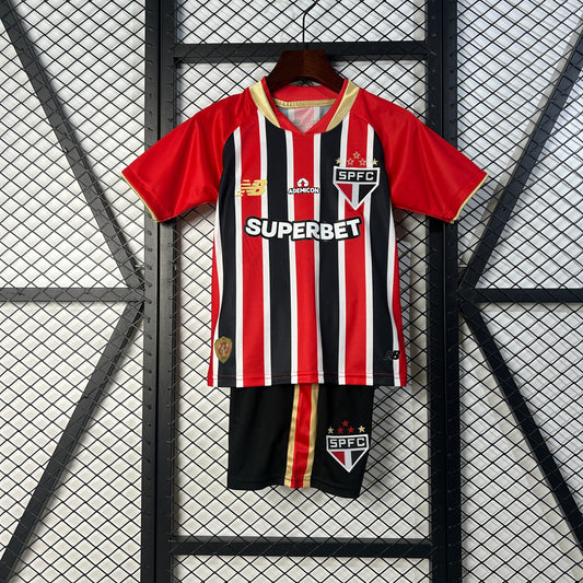 25/26 Sao Paulo Away Kids Size Jersey