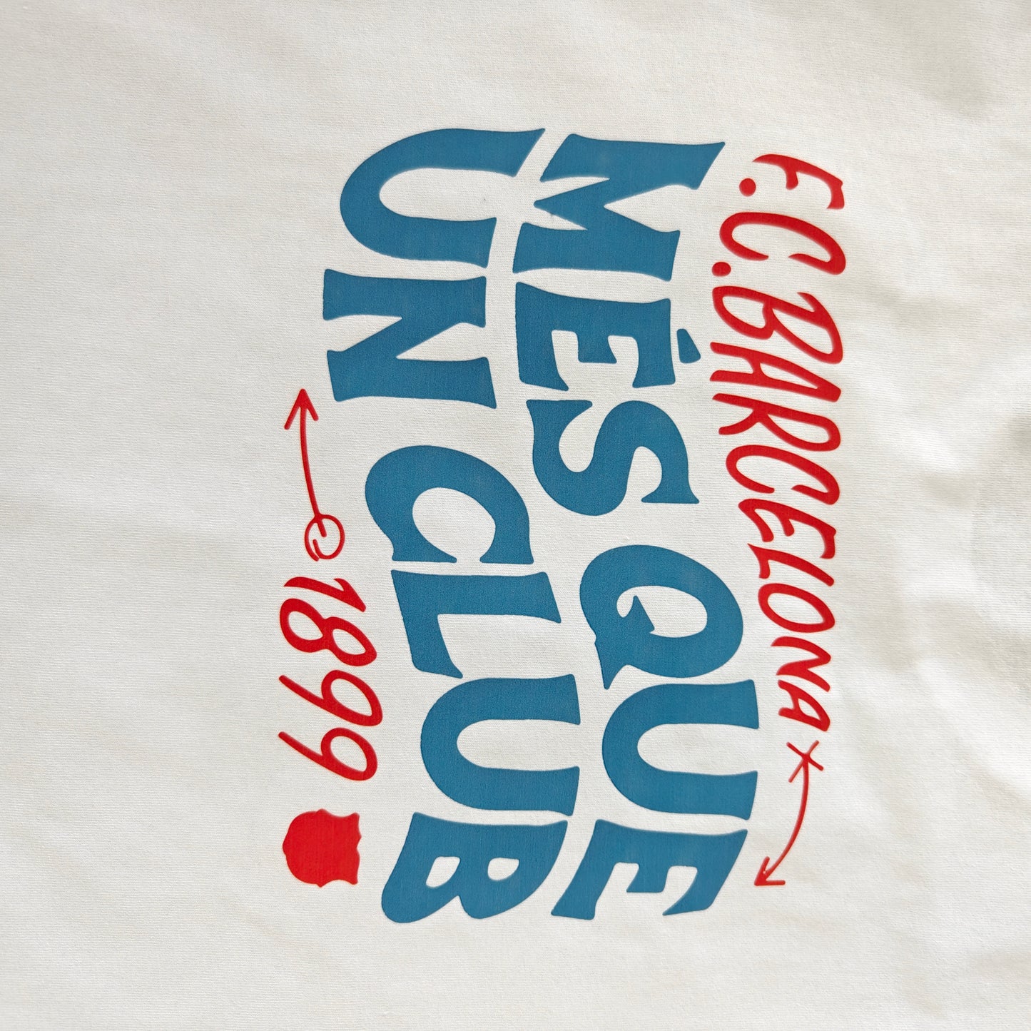 Men's FC Barcelona "MES QUE UN CLUB" T-Shirt