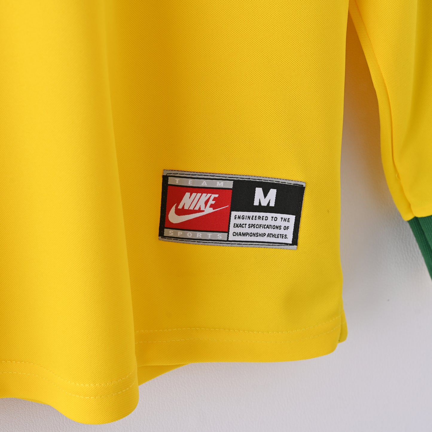Retro Brazil 1998 Home Jersey Long Sleeve