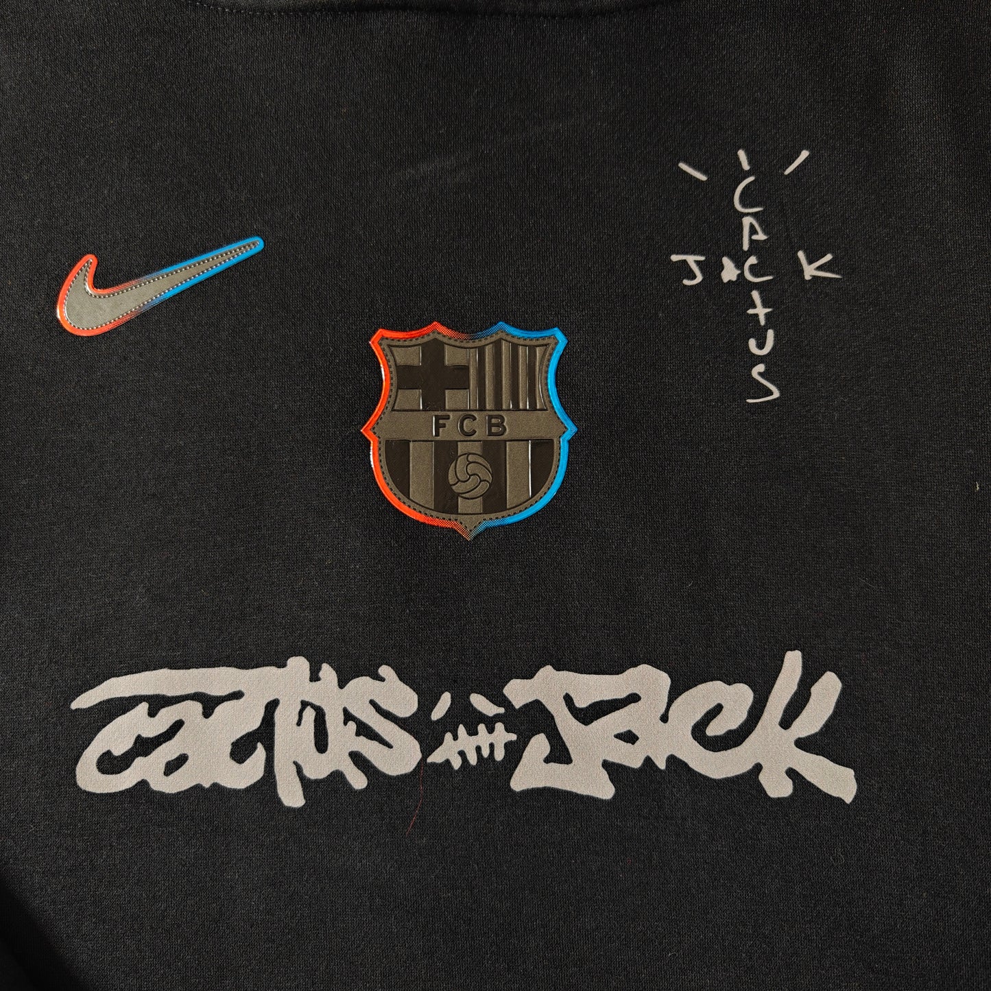 Cactus Jack FC Barcelona Hoodies 2