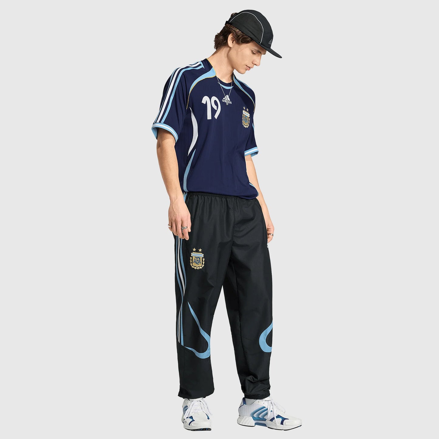 Retro Argentina 2006 Away Jersey With Messi 19