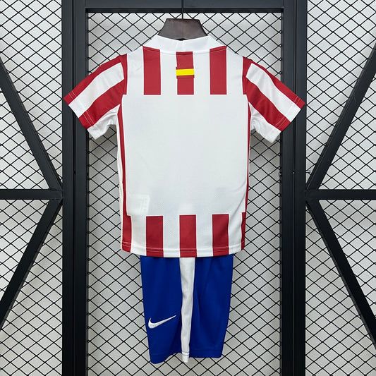 25/26 Atletico Madrid Home Kids Size Jersey