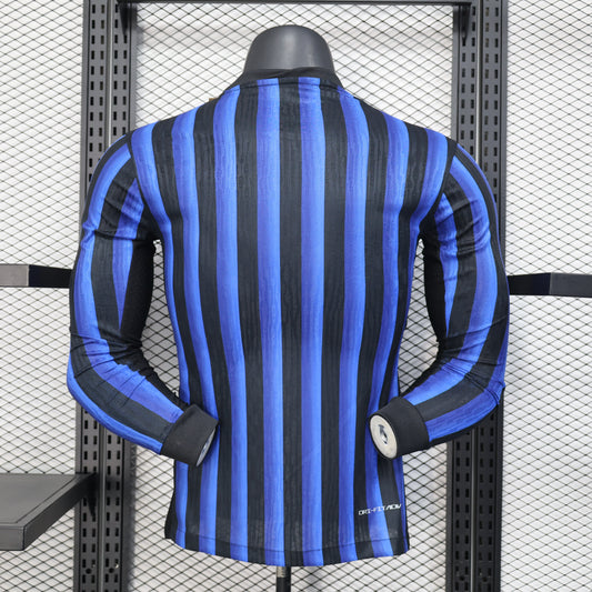 25-26 Inter Milan Home Long-Sleeve Authentic Jersey