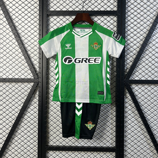 25/26 Real Betis Home Kids Size Jersey