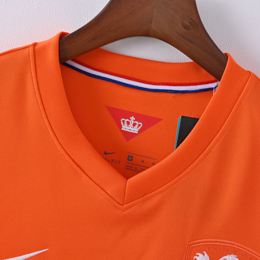 Retro Netherlands 2014 Home Jersey