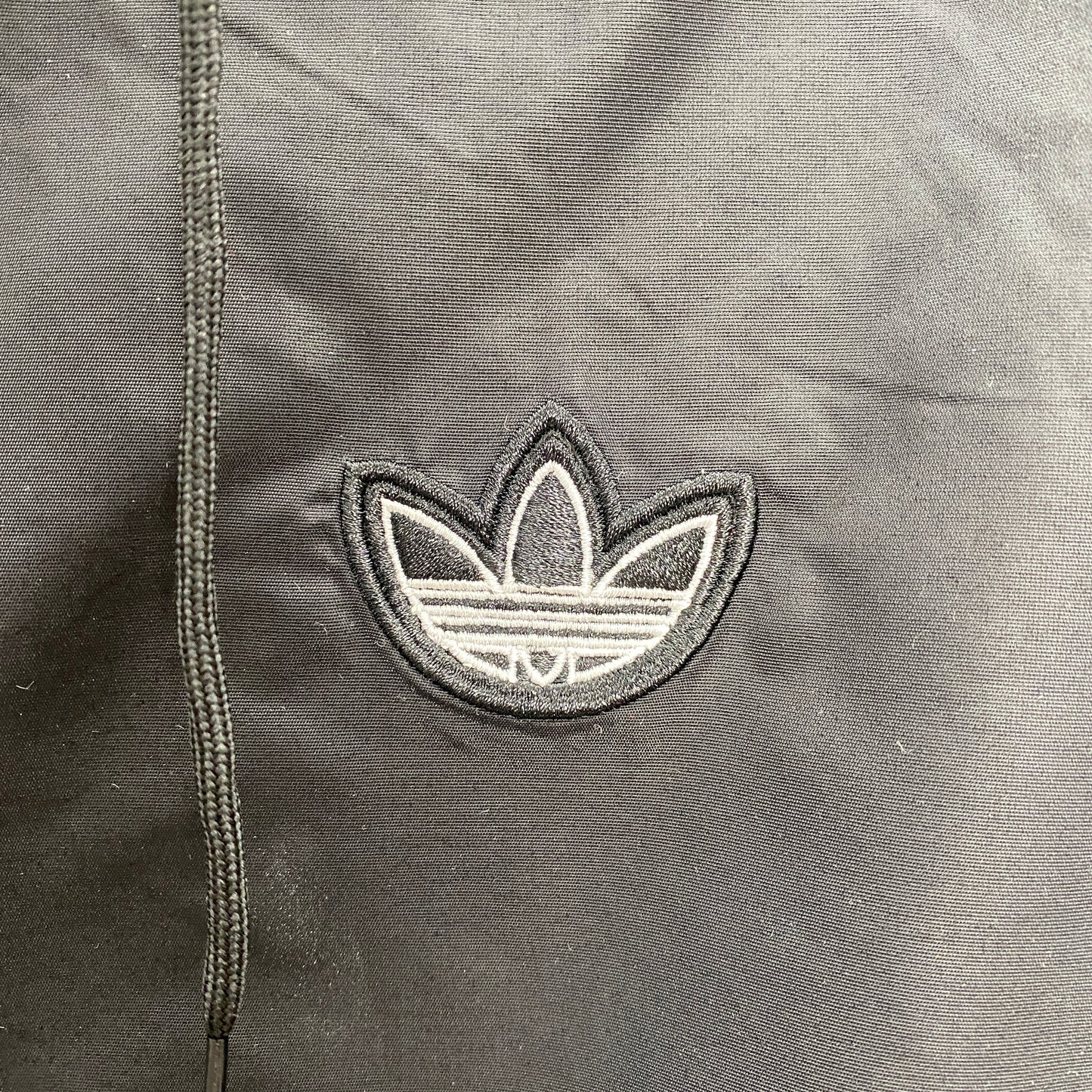 2024/25 Trefoil Black Windbreaker