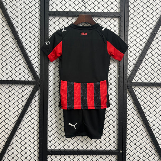 25/26 AC Milan Home Kids Size Jersey