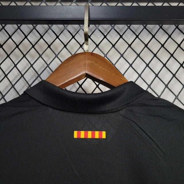 Cactus Jack FC Barcelona x Travis Scott Away Fan/Replica Soccer Jersey 2024/25 - Black