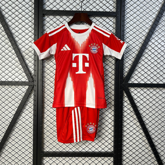 25/26 Bayern Munich Home Kids Size Jersey