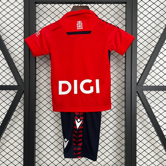 25/26 Osasuna Home Kids Size Jersey